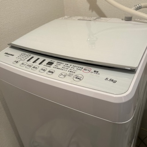 【売ります】洗濯機（5.5kg/うず巻式）