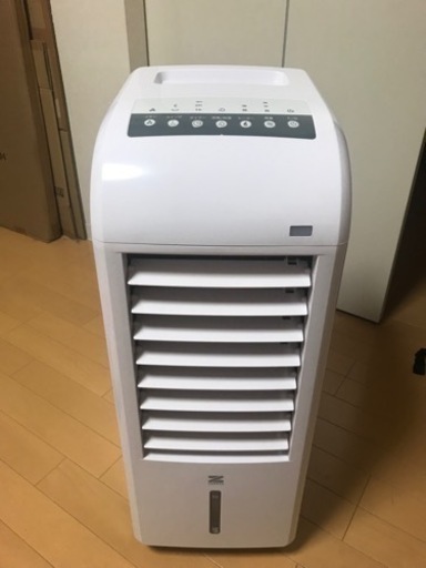 受付中【美品】スリム冷温風扇 ヒート＆クール Zenken