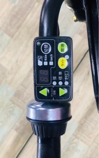 ②6059子供乗せ電動アシスト自転車3人乗りYAMAHA 20インチ良好バッテリー