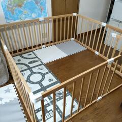 KATOJIベビーサークル（内1枚は開閉扉）の画像