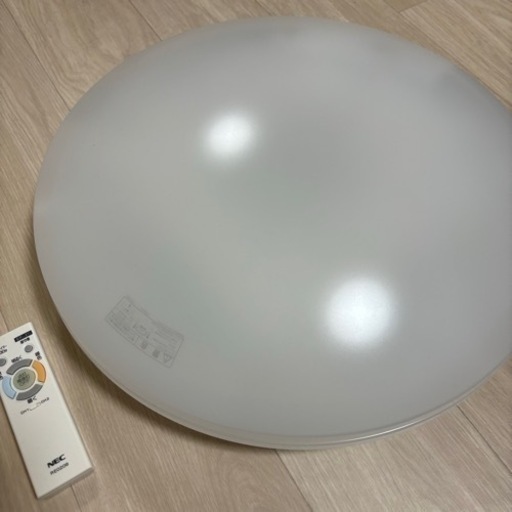 決まりました！シーリングライト　nec HLDC08596-VH 家具 照明器具