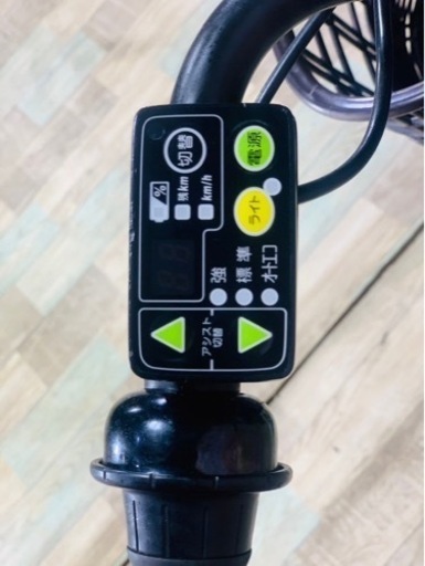 ③6068子供乗せ電動アシスト自転車ブリヂストン20インチ良好バッテリー
