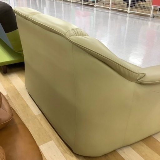 トレファク ラパーク岸和田店】半皮 2人掛けソファー 入荷しました。