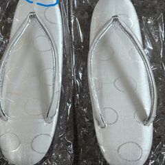 ◆お引取り限定/三重県/値引不可◆和装小物 バッグ 草履2点セット（Ｊ-46）の画像