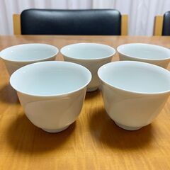 有田焼★清兵衛作／湯呑み茶碗5個セット