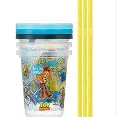 トイストーリー ストロー付き コップ 
ストロー付 タンブラー 230ml 3個セット トイストーリーの画像