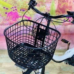 ③6011子供乗せ電動アシスト自転車ブリヂストン20インチ良好バッテリーの画像