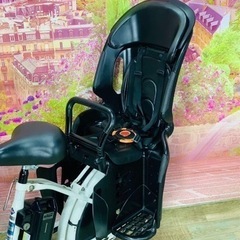 ③6011子供乗せ電動アシスト自転車ブリヂストン20インチ良好バッテリーの画像