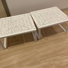 食器と収納棚×2