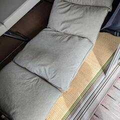 リクライニングチェア　オットマン付き