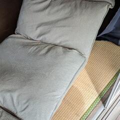 リクライニングチェア　オットマン付きの画像