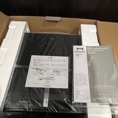 新品未使用　ブルーノ　スチーム&ベイクトースター　ブラックの画像