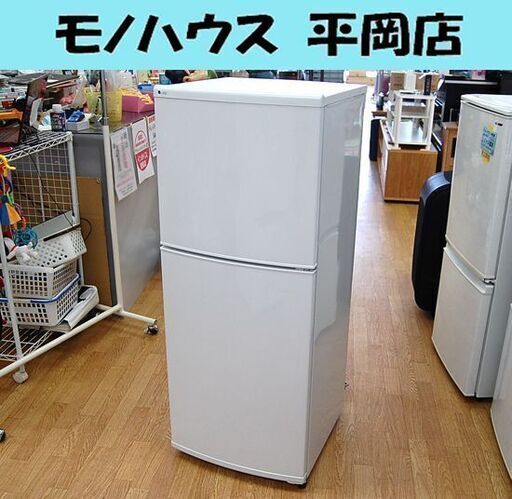 冷蔵庫 2ドア 140L 2017年製 ユーイング UR-F140J ホワイト 100Lクラス U-ING 札幌市 清田区 平岡