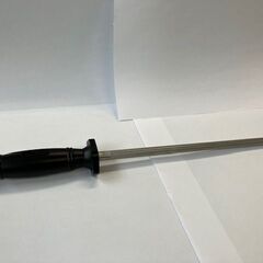 包丁研ぎ　スチール棒　300㎜　シャープナーヤスリ棒の画像