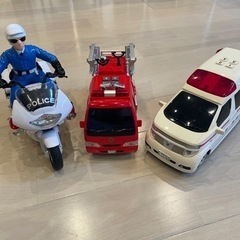 トイコー フリクションシリーズ サウンド 緊急車両 3台セット
