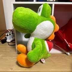 ヨッシーの大きなぬいぐるみですの画像
