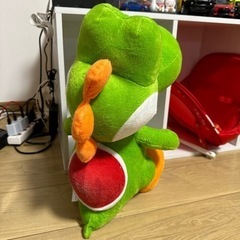ヨッシーの大きなぬいぐるみですの画像