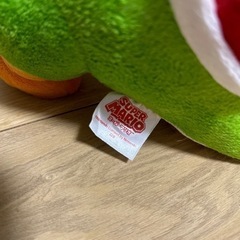 ヨッシーの大きなぬいぐるみですの画像