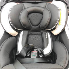 ss6124　コンビ チャイルドシート CB-UTC ネルーム ブラック COMBI NEROOM 箱付 新生児～4歳頃 0-18kg 幌付き 黒 乳児用 幼児用 ベビーシートの画像