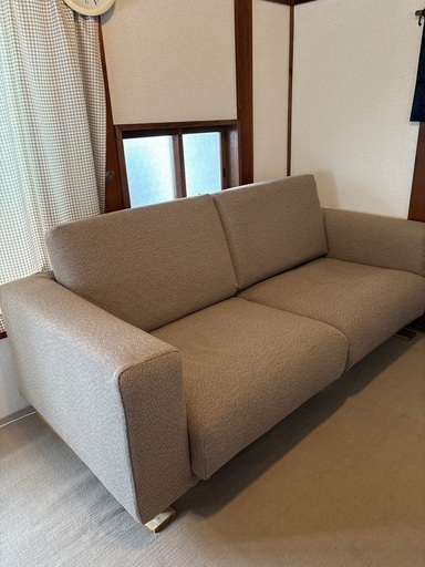 ☆リユースのサカイ日立店☆HJ7130 2人掛けソファ アイボリー H98×D97