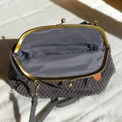【美品】ROOTOTE がまぐち ショルダーバッグ　がま口　キルティングの画像