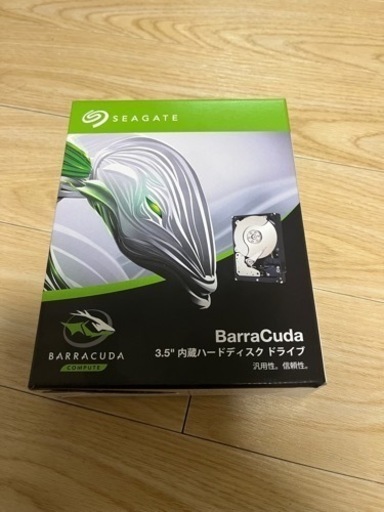 値下げ【未使用】Seagate 3.5インチ 6TB ハードディスク HDD