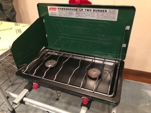 Coleman コンパクト　キッチンテーブル　パワーハウス2バーナー　セット