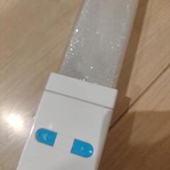 静止点滅 自在ライト　お散歩やコンサートに　乾電池付き　白い光で懐中電灯にも！の画像