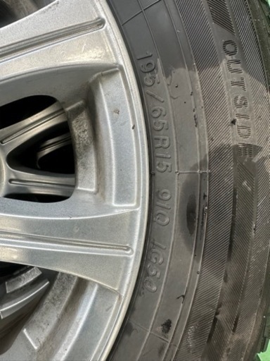 195/65R15 スタッドレスタイヤホイール4本セット