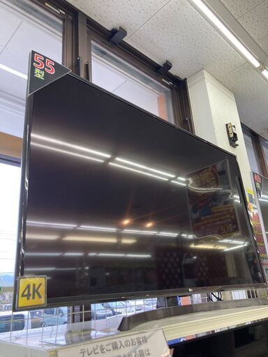 LG/55型LED LCDテレビ/2019年式/55UK6300PJF1620