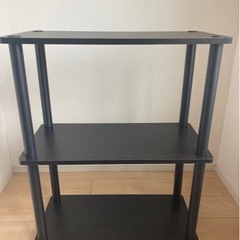 【受渡す方決定済】収納棚　2段でも使用可