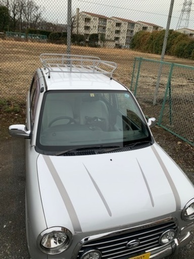 車外用品　(ミラジーノ)　キャリア　手作り