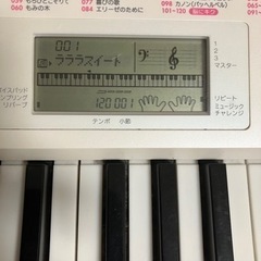 【引き渡し者決定しました】CASIO カシオ 光ナビゲーション 電子ピアノ 電子キーボード LK-111 鍵盤楽器、ピアノの画像
