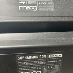【大幅値下げ！】MOOG SUBHARMONICON / MOTHER-32 2個セット 名機 モーグ　アナログシンセ　作曲家の画像