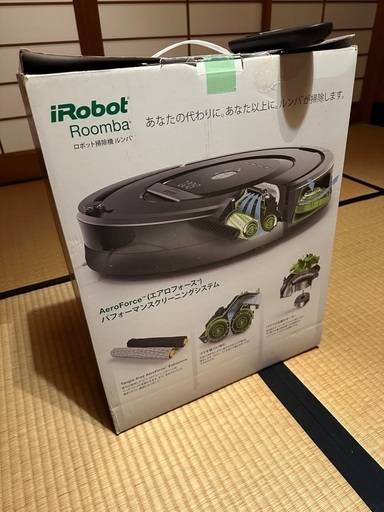 iRobotのルンバエアロフォース880（リモコン付き）