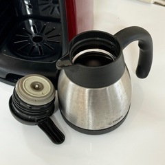 【美品‼️】定価24,200円♪ タイガー 3way コーヒーメーカー 4杯分 スチームドリップ 真空ステンレスサーバー レッド♪の画像