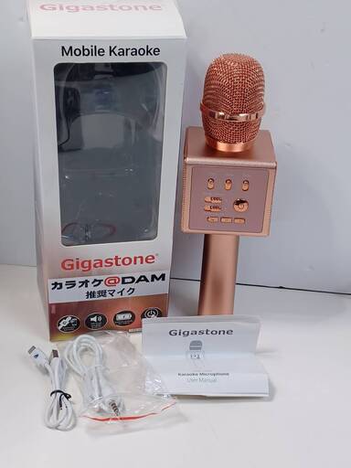 Gigastone Mobile Karaoke カラオケマイク KM-7500