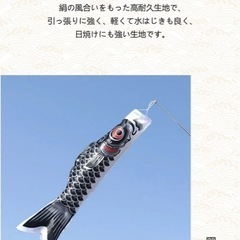 【新品】鯉のぼり 3色こいのぼりの画像