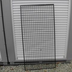 【中古】ワイヤーネット　メッシュパネル　黒　180×90（ラス１）の画像