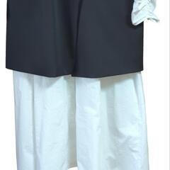 Sサイズ【2回のみ着用】定価27000円以上　アメリヴィンテージCURVE LINE VEST SET SHIRT DRESSの画像