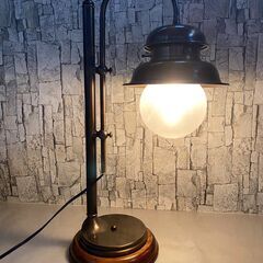 レトロ/電気スタンド/レトロランプ/使用可能/現状品/アンティーク/