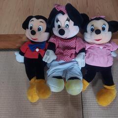 🌟値下げしました。ミッキーマウス、ミニーマウスなどのぬいぐるみの画像
