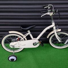 【子供用自転車16インチ】あさひ　クリームキッズ　【引取限定・現...