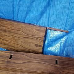 アンティーク三面鏡台(補修必要)の画像