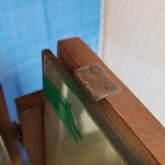 アンティーク三面鏡台(補修必要)の画像