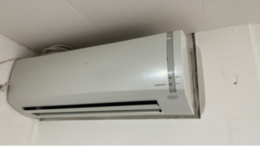 6畳用エアコン 使用期間は2ヶ月程度
