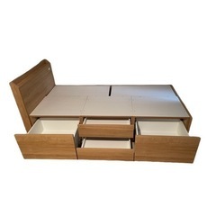 家具 ニトリ ベッド シングルベッドの画像