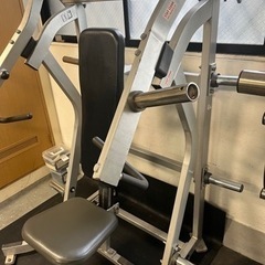 HAMMER-STRENGTH ハンマーストレングス　プレートロード・アイソラテラル・インクライン・プレス　中古の画像