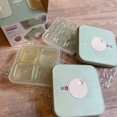 タッパー　離乳食　保存容器の画像