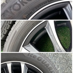 ☆【美品】YOKOHAMA スタッドレス195/65R15 タイヤ、ホイールの画像